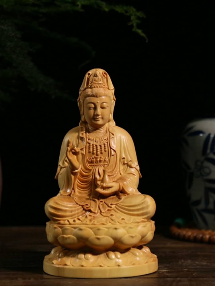 牛角彫刻 観音菩薩 置物 角彫刻掛物 手把件 仏像 牛角彫刻件 牛角彫刻 観音菩薩 置物 角彫刻掛物 手把件 仏像 牛角彫刻件